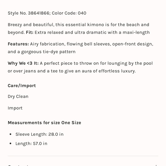 Free People Spellbound Tie Dye Duster Kimono Orange Color - Picture 4 of 5